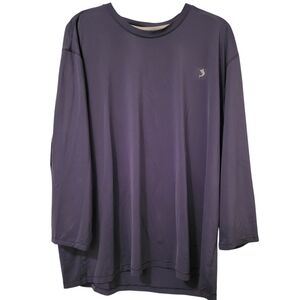 Reel Legends Keep It Cool Long Sleeve Top Blue sz XL